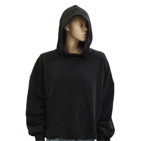 Free People We The Free Spirit Bubble Hoodie Sweatshirt Top Graphic M NWT 282904 - Picture 6 of 12